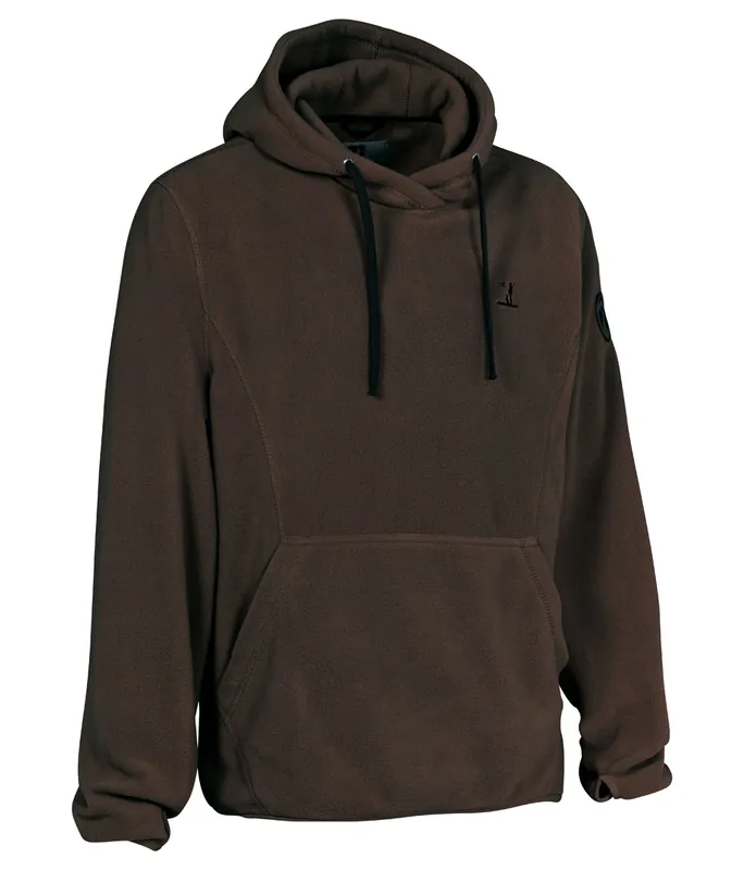 Preis Gesenkt Percussion Fleece Hoodie / Sweat-Shirt, Braun