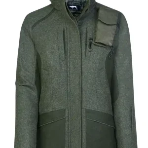 Jagdhund Lodenjacke Wildspitz, Oliv Mega-Angebot
