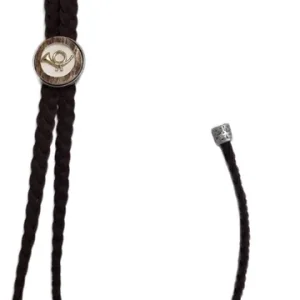 Haenel Hirschhornwaren Trachtenband Jagdhorn, Dunkelbraun Expressversand