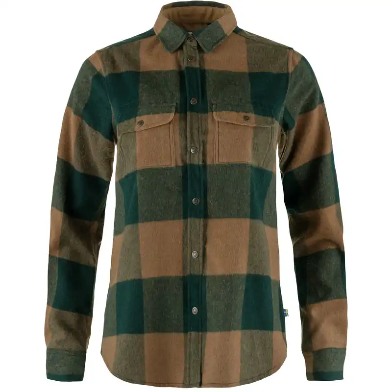 Fjällräven Bluse Canada, Deep Patina - Buckwheat Brown Ausverkauf