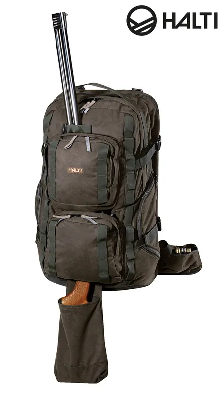 Garantierte Lieferung Halti Rucksack Kauris Grün 42l