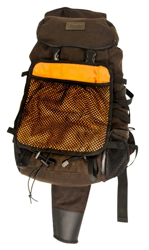 Highlight Mjoelner Hunting Rucksack Arild Dark Brown 36l Mit FAST-DRAW Gewehrtasche