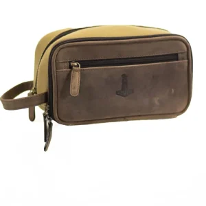 Mjoelner Hunting Kulturbeutel Valhalla Sand/Brown schwarz-beige Letzte Chance