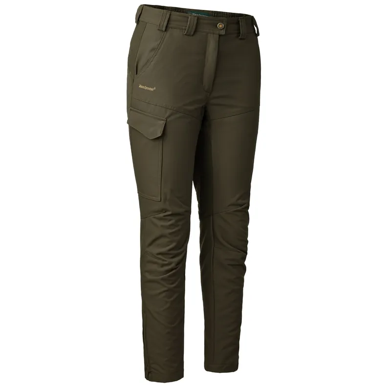Neue Kollektion Deerhunter Stiefelhose Lady Ann mit Membran, Palm Green