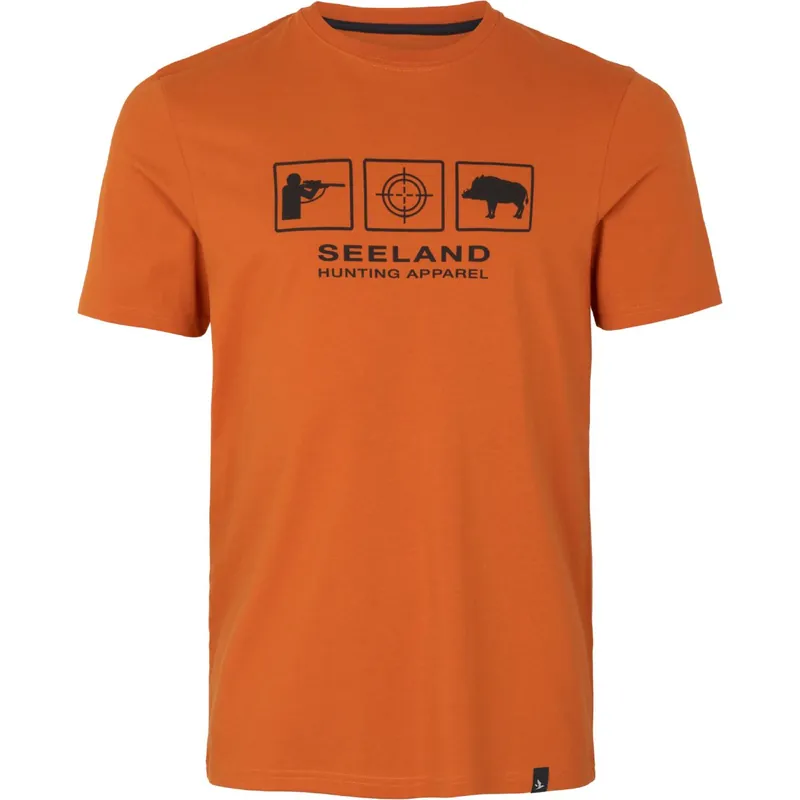 Seeland T-Shirt Lanner, Gold Flame Rabatt