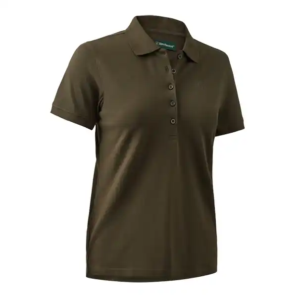 Neue Ware Deerhunter Poloshirt Lady Harriet, Deep Green