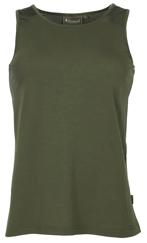 Neu Pinewood Tank Top Finnveden Air Vent, Moss Green
