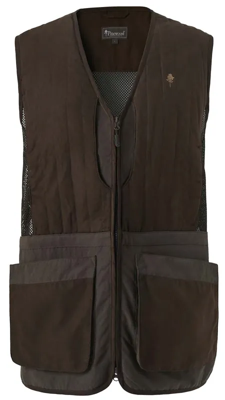 Echt Pinewood Schießweste, Suede Brown