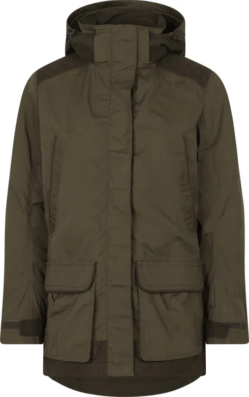 Top-Seller Seeland Jacke Key-Point Kora, Pine Green/Grizzly Brown