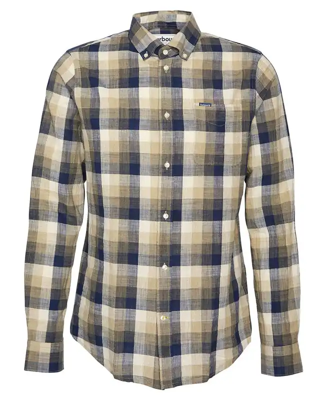Nur Für Kurze Zeit Barbour Hemd Hillroad Tailored, Olive