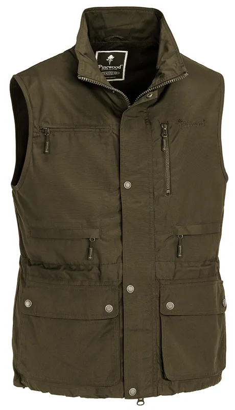 Pinewood Weste Tiveden, Dark Olive Sofort Bestellen