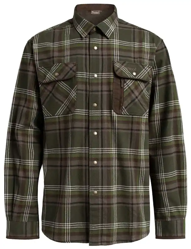 Heißes Angebot Pinewood Hemd Cornwall, Mossgreen/ L. Khaki