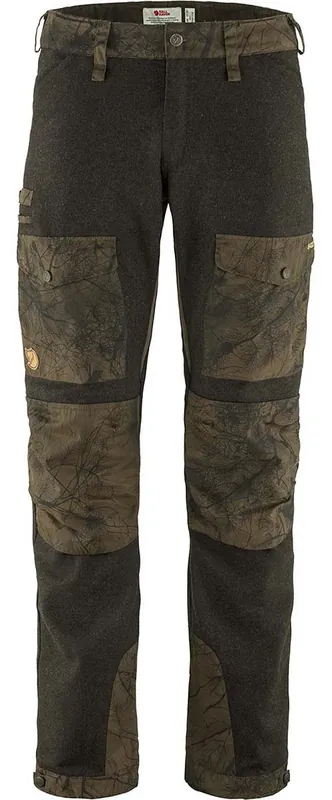 Neue Ware Fjällräven Hose Värmland Wool, Dark Olive - Dark Olive Camo