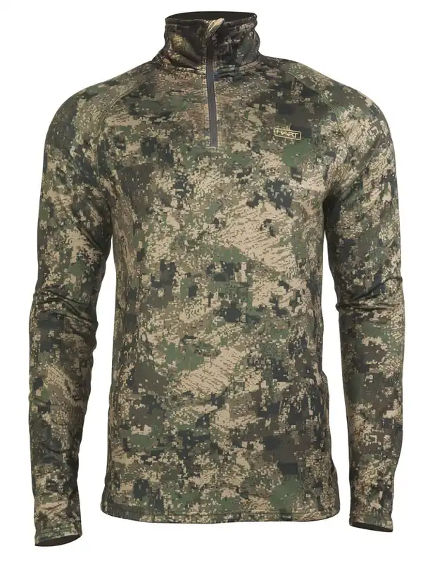 HART Langarmshirt Trail mit Zip, Pixel Forest Sale