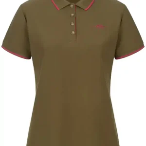 Blaser Polo Shirt 24, Dunkel Oliv/ Heidekraut Top-Preis