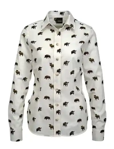Skogen Bluse Schwein, Multicolor Sonderangebot