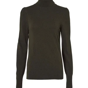 Chevalier Rollkragenpullover Agnes, Leather Brown Garantierte Lieferung