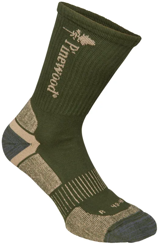 Pinewood Socke Coolmax Insect Safe, Dark Green Abverkauf
