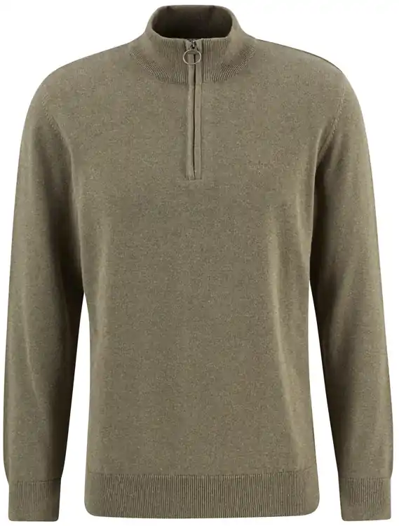 Barbour Troyer Cotton, Smokey Olive Zertifiziert