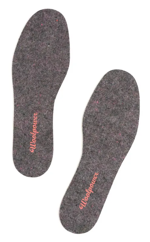 Preisknaller Woolpower Einlegesohlen Felt recycle, Grey