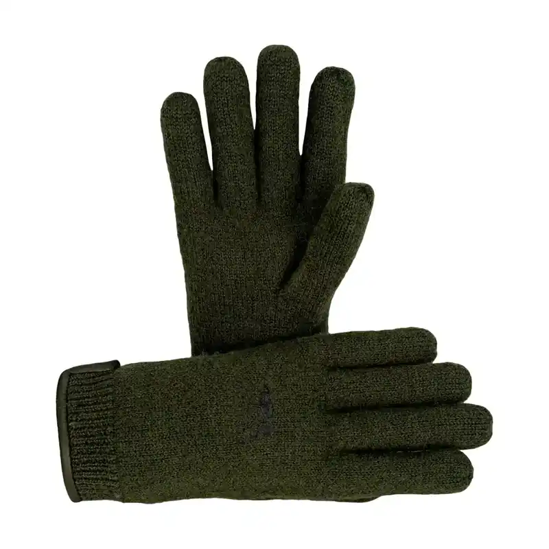 Jagdhund Strickhandschuh Soboth, Oliv Ausverkauf