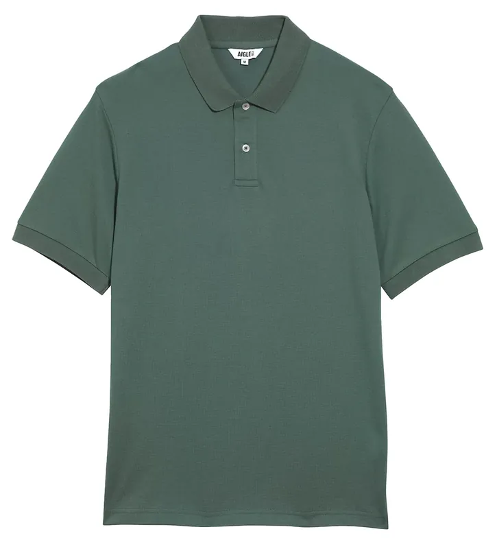 Begrenztes Angebot Aigle Poloshirt Coolmax, Aloe