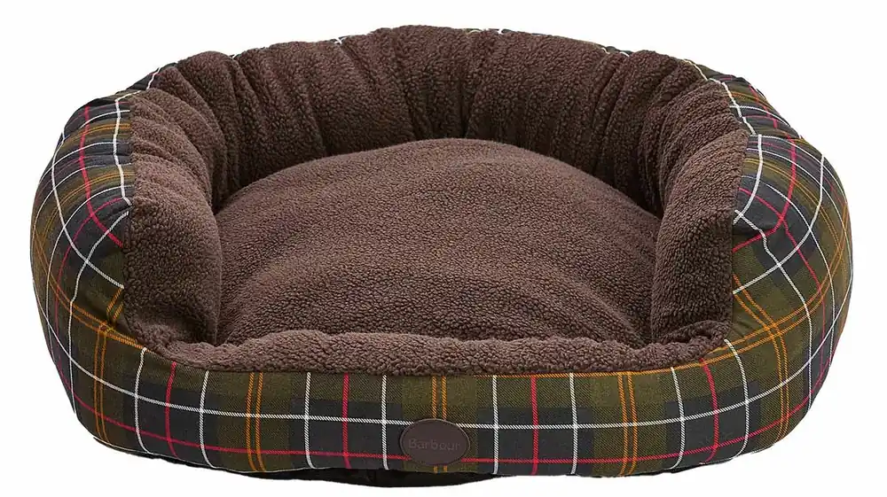 Saisonangebot Barbour Hundebett Snuggle 35‘‘ Classic Tartan