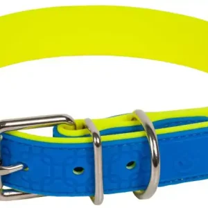 Neue Kollektion Farmland Halsung, Signalgelb/Blau