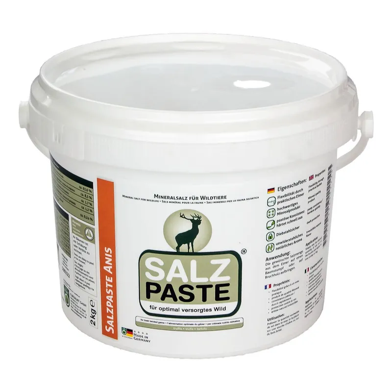 Neue Ware Eurohunt DEUSA Salzpaste - Anisaroma 2kg Eimer