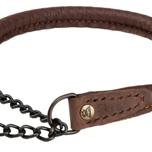 AKAH Elchlederhalsung, Dunkelbraun Saisonangebot