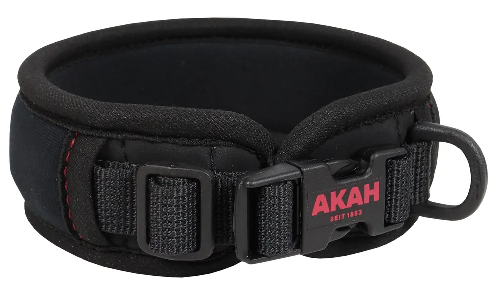 AKAH Neopren Halsung Comfort Standard , Kunststoff-Schnellverschluss, Schwarz Beliebt