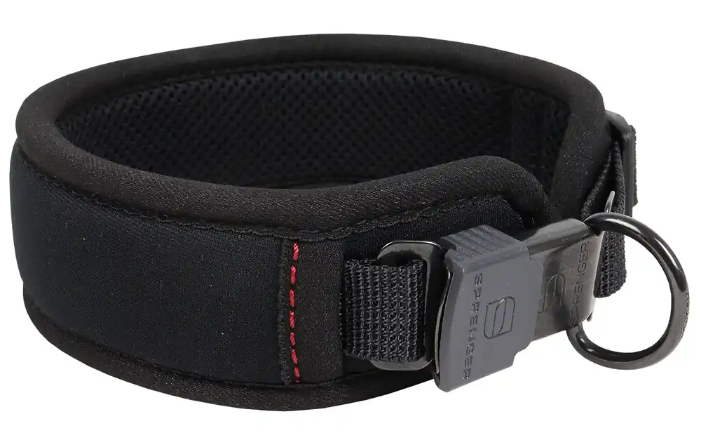 AKAH Neopren Halsung Comfort , Edelstahl-ClicLock Sicherheitsverschluss, Schwarz Meistverkauft