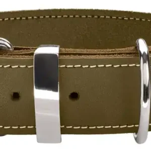 Hunter Halsung Aalborg Special aus Leder, Olivgrün Saisonangebot