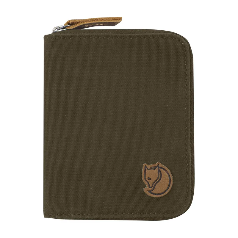 Fjällräven Zip Wallet Dark Olive, Dark Olive Versand Am Gleichen Tag