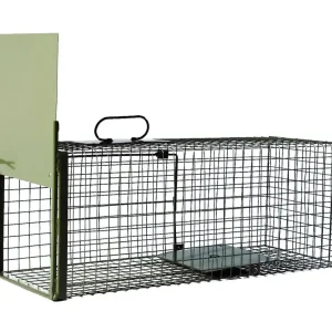 DAUTHvertrieb Lebendfangfalle Draht 1türig 74x28x28cm Expressversand