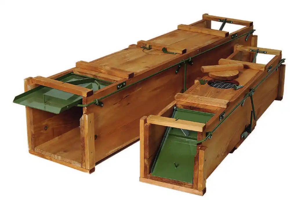 Markenprodukt DAUTHvertrieb Holzkasten-Lebendfangfalle 23 116cm