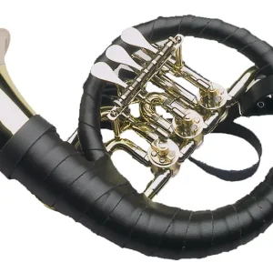 Markenprodukt Dotzauer Fürst-Pless-Ventilhorn de luxe Neusilbergarn., Einbrennl.(18915)
