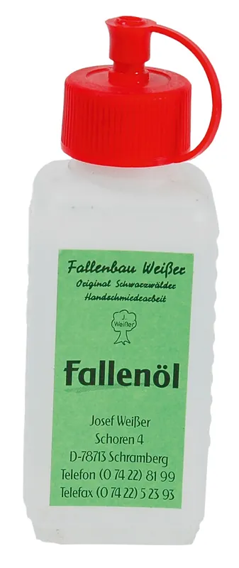 Zertifiziert Fallenbau Weißer Fallenöl geruchlos
