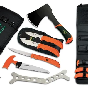 Expressversand Outdoor Edge Aufbruchset / Skinner - Ausbeinmesser - Filetiermesser - Knochensäge - Axt