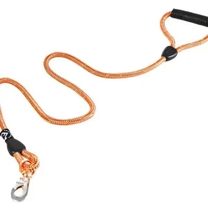 Farmland Hundeleine mit Handgriff, Orange, 130cm Sichere Zahlung