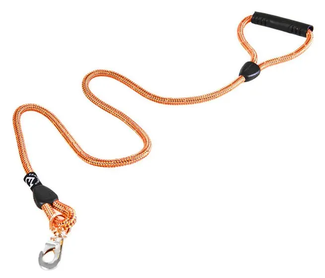 Farmland Hundeleine mit Handgriff, Orange, 130cm Sichere Zahlung
