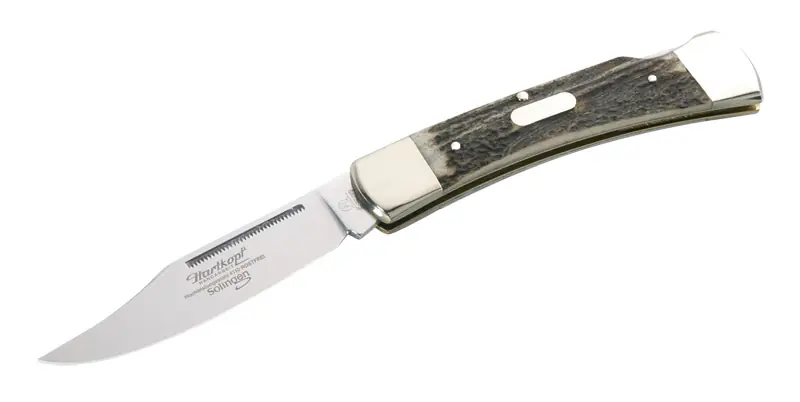 Neu Im Sortiment Hartkopf Taschenmesser mit Hirschhorn