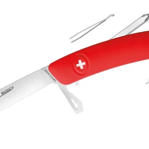 Neu Swiza Klappmesser D04 Klingensperre Klingenlänge 7,5cm - Stahl 440