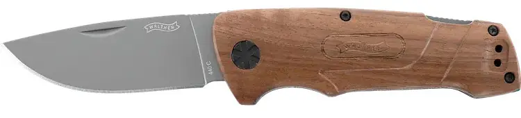 Walther Klappmesser Blue Wood Knife BWK 2 Online Kaufen