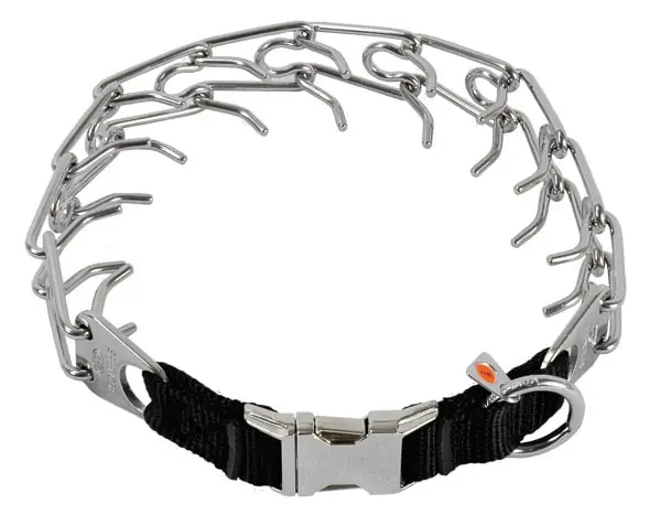 Finale Aktion Sprenger Edelstahl-Dressurhalsband mit Klickverschluss , Drahtstärke 2,25mm
