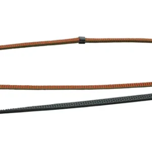 Abverkauf Niggeloh Umhängeleine Grip , Breite 15mm, Orange/Oliv, 2m-3,20m, Breite 15mm