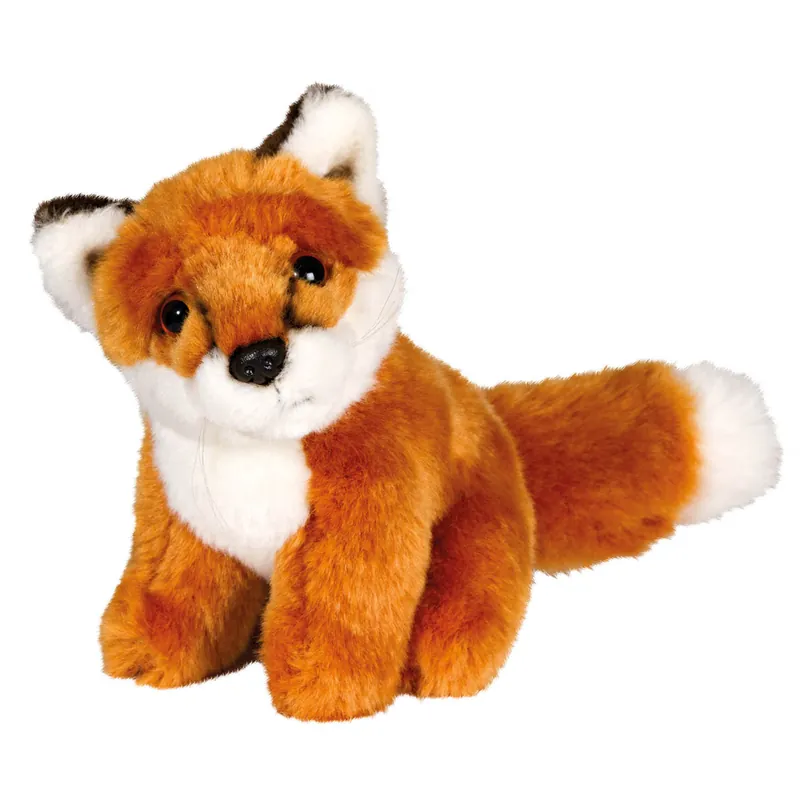 Sichere Zahlung AKAH Plüschtier Kl. sitzender Fuchs Orange
