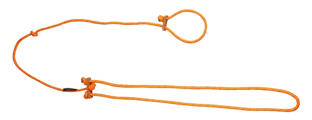 Farmland Lautlose Hundeleine , aus Nylon, Orange, 200cm Schneller Versand