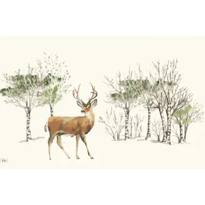 Abverkauf Fritzmann Frühstücksbrettchen Deer