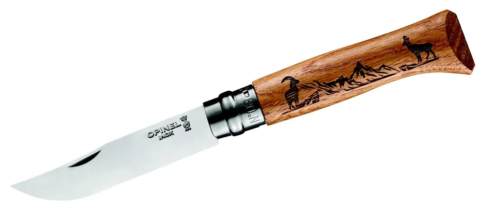 Schnäppchen Opinel Messer Animalia rostfrei Gams